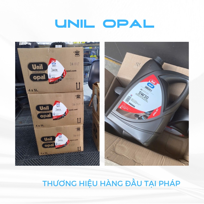 Nguồn hàng dầu nhớt Pháp Unil Opal